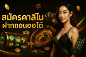 สมัครคาสิโน ฝากถอนออโต้