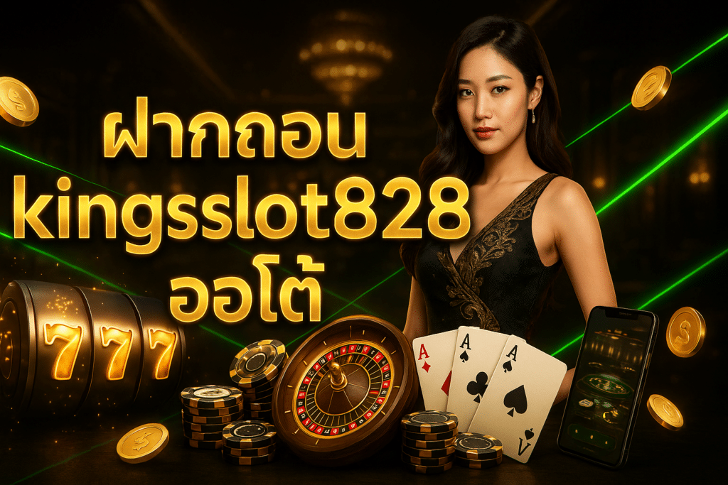 ฝากถอน kingslot828 ออโต้