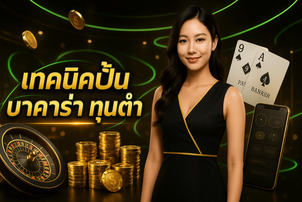 เทคนิคปั้นบาคาร่า ทุนต่ำ