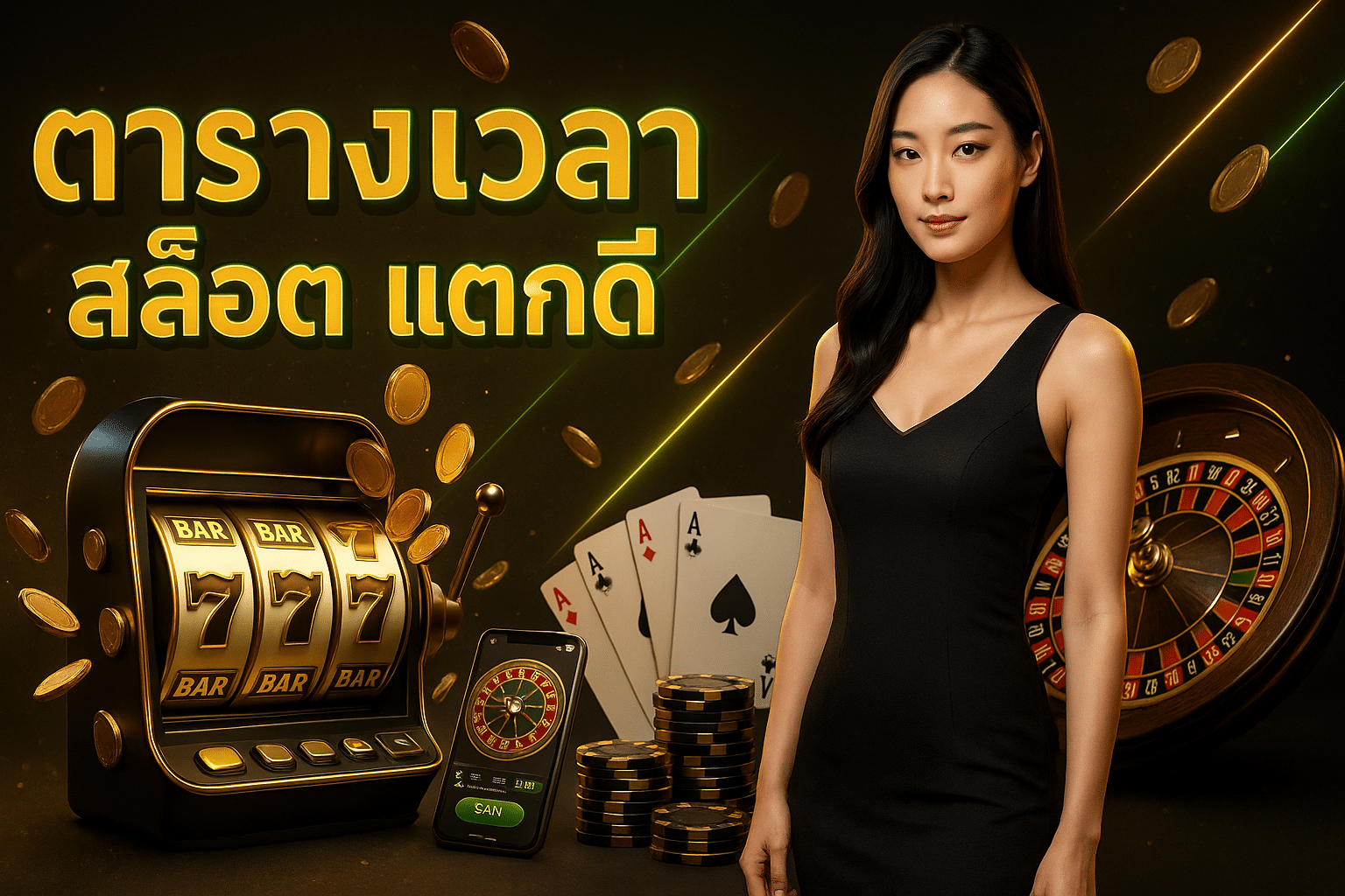 ตารางเวลา สล็อต แตกดี